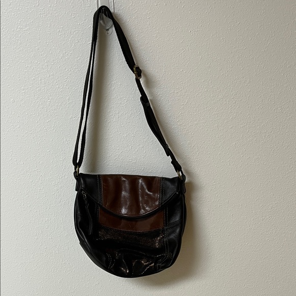 The Sak Handbags - The Sak Brown Leather Crossbody Bag